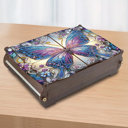 DIY Diamond Painting Handmade Storage Box Rhinestones Decorative Storage Case