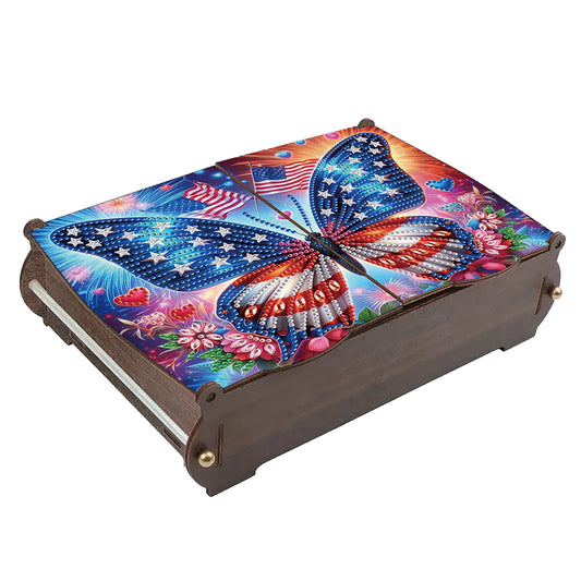 DIY Diamond Painting Handmade Storage Box Rhinestones Decorative Storage Case