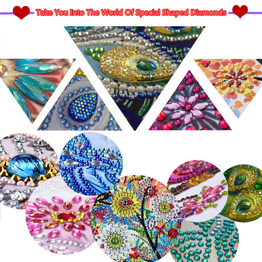 DIY Diamond Painting Handmade Storage Box Rhinestones Decorative Storage Case