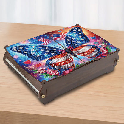 DIY Diamond Painting Handmade Storage Box Rhinestones Decorative Storage Case