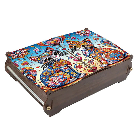 DIY Diamond Painting Handmade Storage Box Rhinestones Decorative Storage Case
