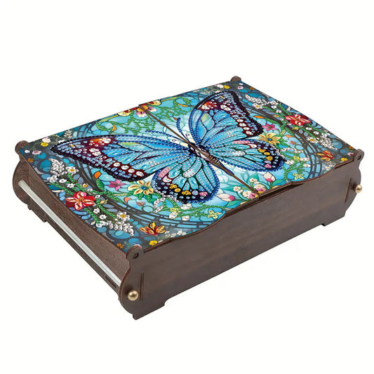 DIY Diamond Painting Handmade Storage Box Rhinestones Decorative Storage Case