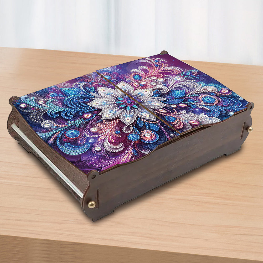 DIY Diamond Painting Handmade Storage Box Rhinestones Decorative Storage Case