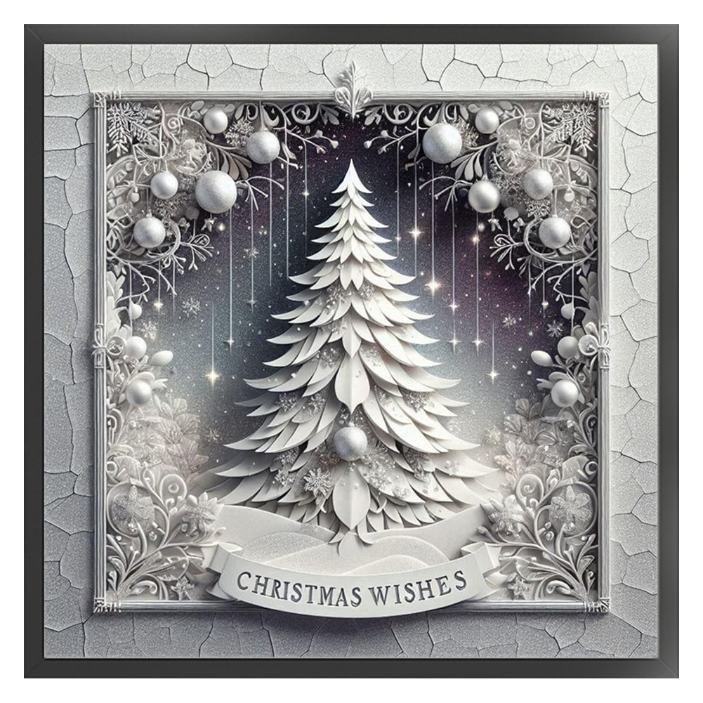 Christmas Tree - 11CT Counted Cross Stitch 40*40CM