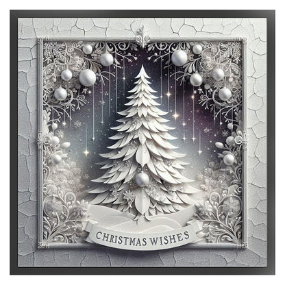 Christmas Tree - 11CT Counted Cross Stitch 40*40CM