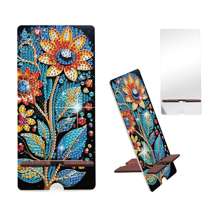 2-Pack Acrylic Diamond Art Phone Stand And Mirror Diamond Art Kits Phone Holder