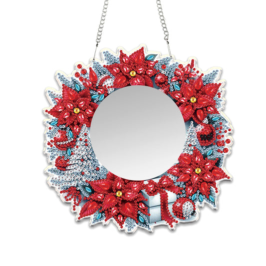 DIY Diamond Painting Mirror Kit Special Shape Mirror DIY Diamond Painting Kit