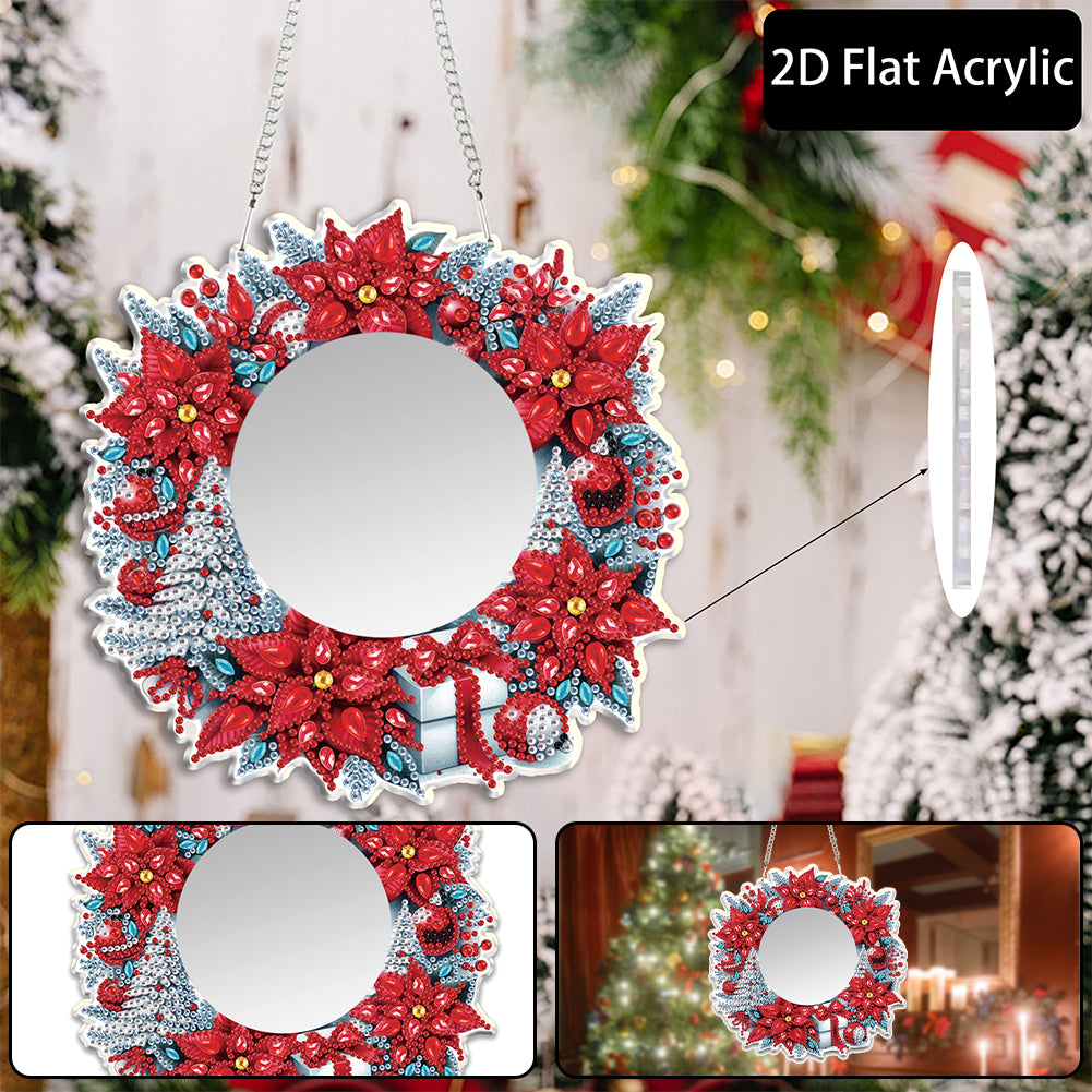 DIY Diamond Painting Mirror Kit Special Shape Mirror DIY Diamond Painting Kit