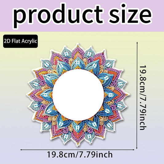 DIY Diamond Painting Mirror Kit Special Shape Mirror DIY Diamond Painting Kit