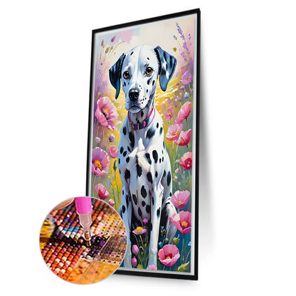 Dalmatian - Full Round Drill Diamond Painting 40*70CM