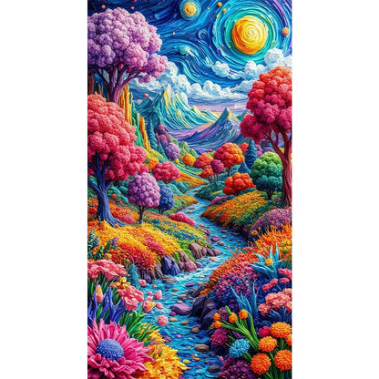 Scenery - Full Round Drill Diamond Painting 40*70CM