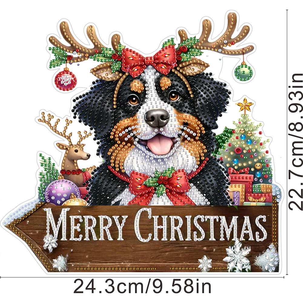 Welcome Home Xmas Wood DIY Diamond Art Hanging Hooks Diamond Painting Art Hooks
