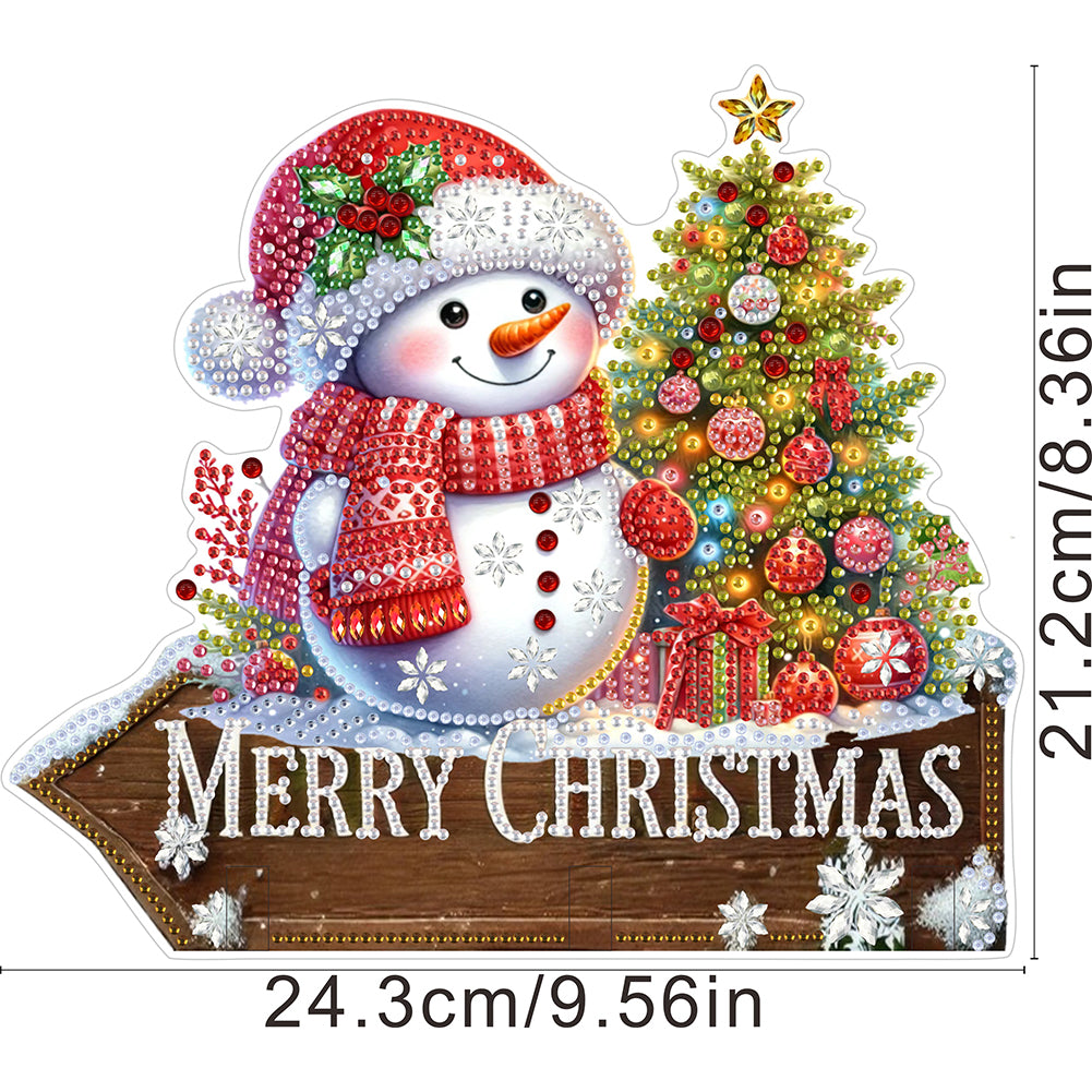 Welcome Home Xmas Wood DIY Diamond Art Hanging Hooks Diamond Painting Art Hooks