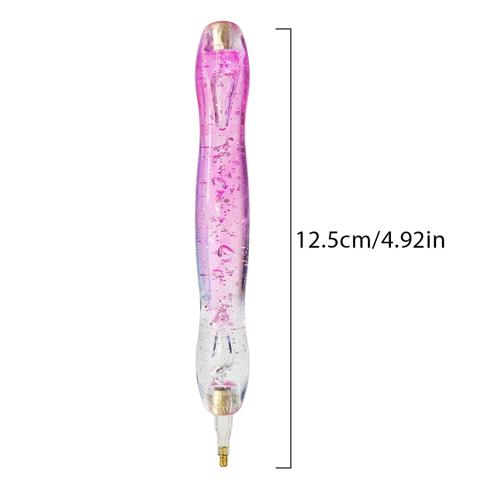 Diamond Painting Pen Diamond Art Pen Diamond Painting Tools (23pcs Pink Purple)