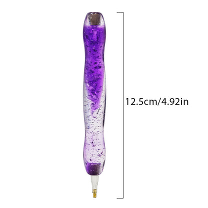 Diamond Painting Pen Diamond Art Pen Diamond Painting Tools (23pcs Blue Purple)
