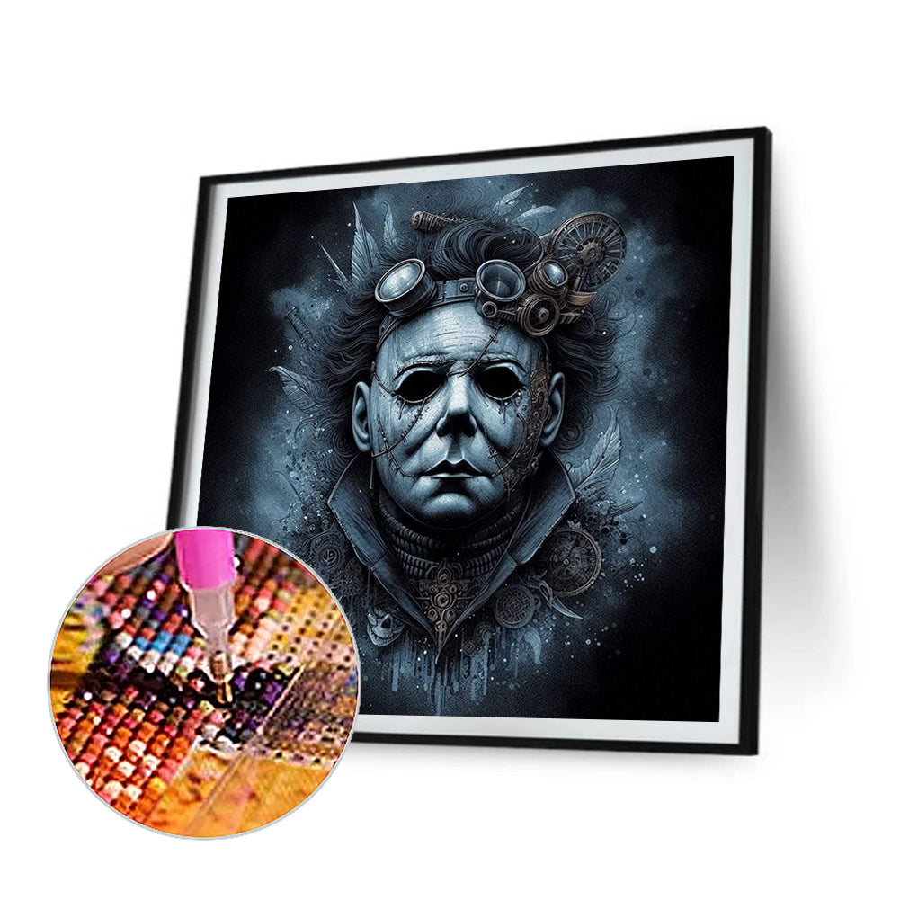Scary People - Full Round Drill Diamond Painting 40*40CM
