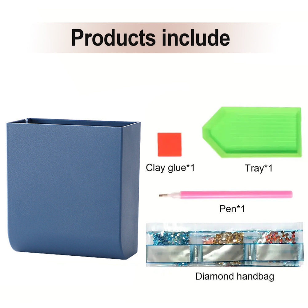 Dog DIY Diamond Painting Kit Wall-Mounted Phone Charging Station Home Decor