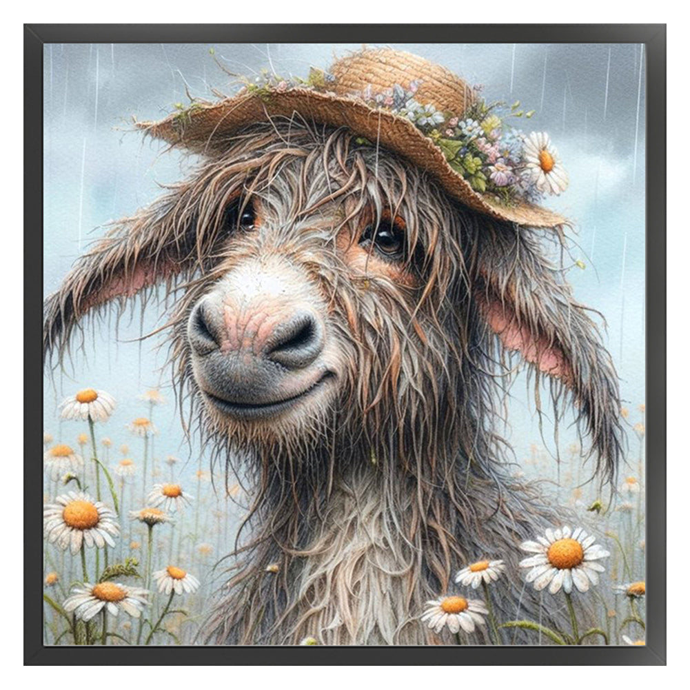 Donkey - 11CT Stamped Cross Stitch 40*40CM