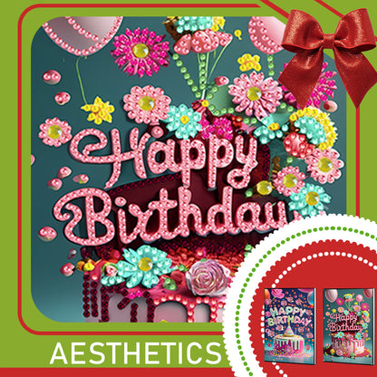 2pcs 50-Page A5 Size Diamond Painting Notebook for Adults Holiday Birthday Gift