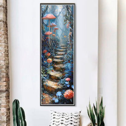 Road In A Fantasy Forest - 11CT Stamped Cross Stitch 30*90CM