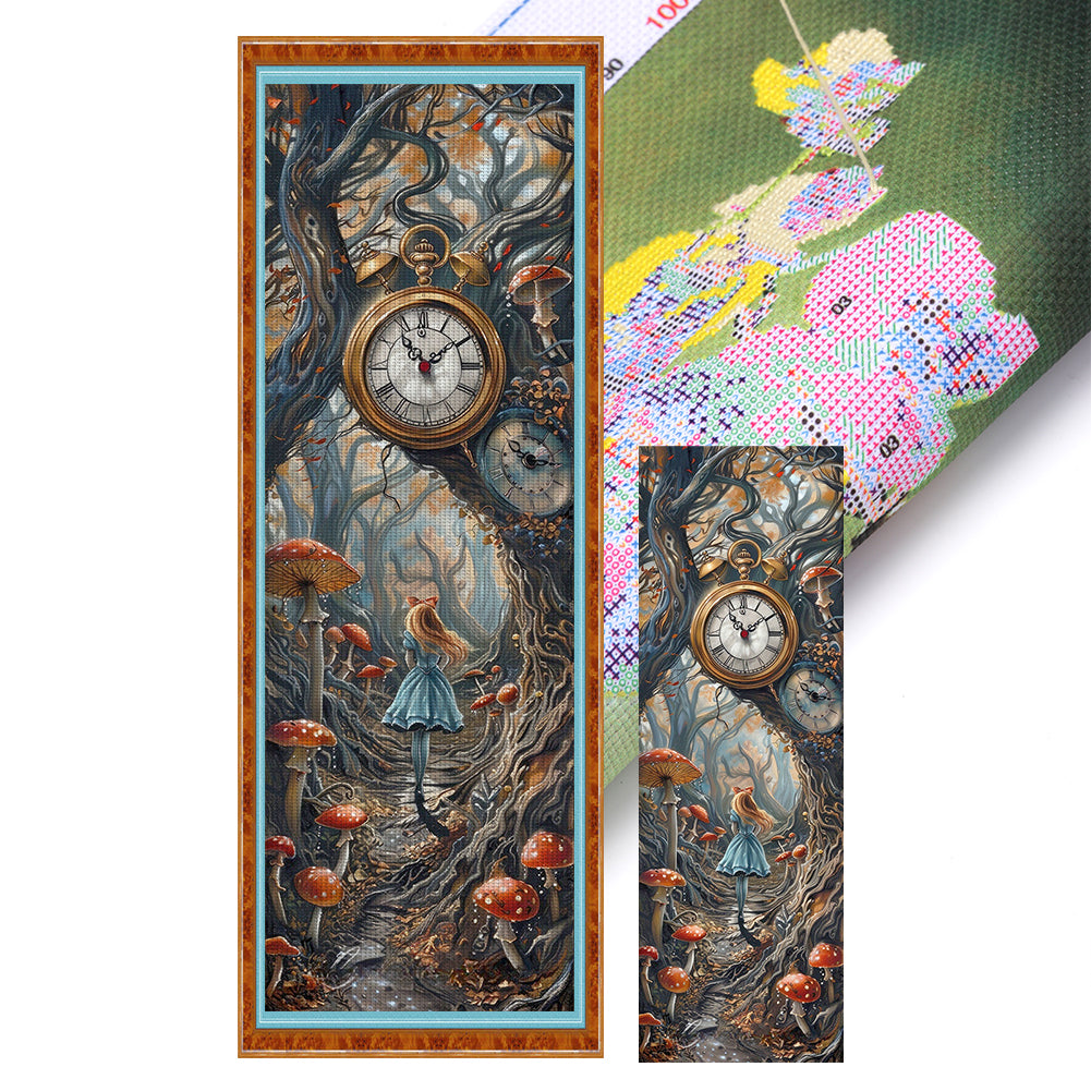 Fantasy Forest - 11CT Stamped Cross Stitch 30*90CM
