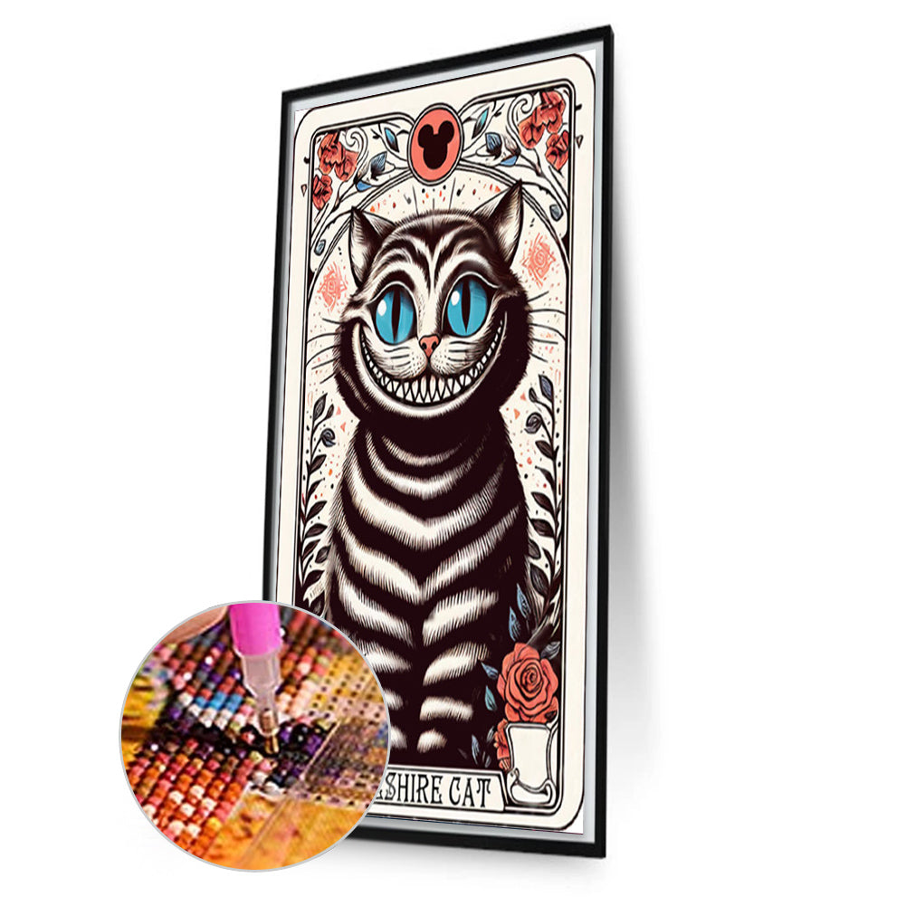 Cheshire Cat - Full Square Drill Diamond Painting 40*60CM