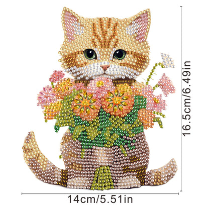 Xmas Acrylic Shaking Head Desktop Diamond Art Kits for Home Office Desktop Decor