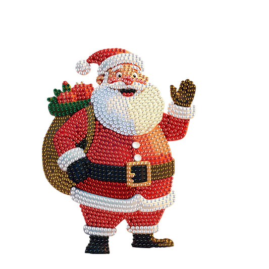 Xmas Acrylic Shaking Head Desktop Diamond Art Kits for Home Office Desktop Decor