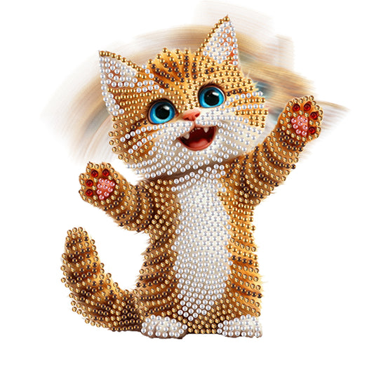 Xmas Acrylic Shaking Head Desktop Diamond Art Kits for Home Office Desktop Decor