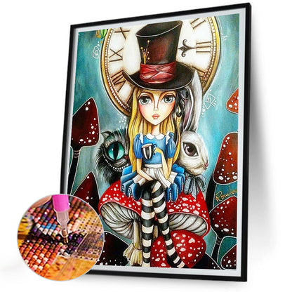 Alice - Full Round Drill Diamond Painting 30*40CM