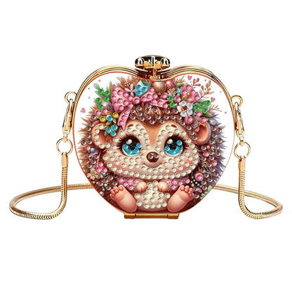 DIY Diamond Painting Shoulder Bag Portable Bag for Coins Lipstick Earphones