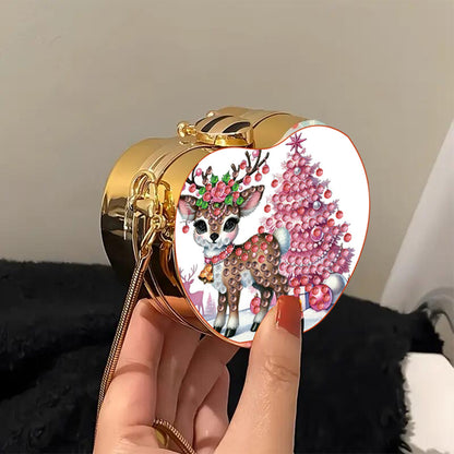 DIY Diamond Painting Shoulder Bag Portable Bag for Coins Lipstick Earphones