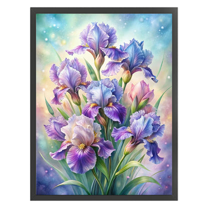 Flowers - 11CT Stamped Cross Stitch 40*55CM