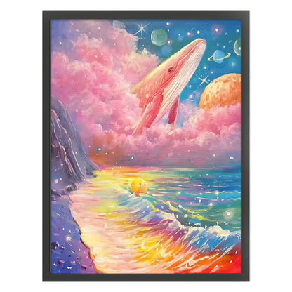 Dream Beach Scenery - 11CT Stamped Cross Stitch 45*60CM