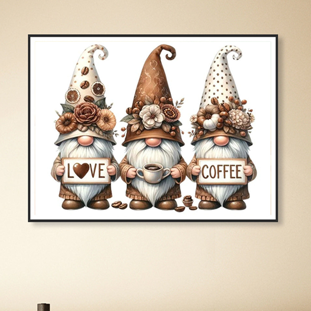 Gnomes - Full Round Drill Diamond Painting 50*40CM