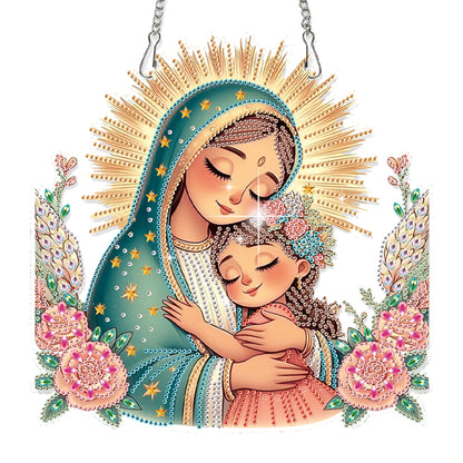 Madonna 2D Flat DIY Diamond Art Pendant Diamond Painting Set Home Decoration