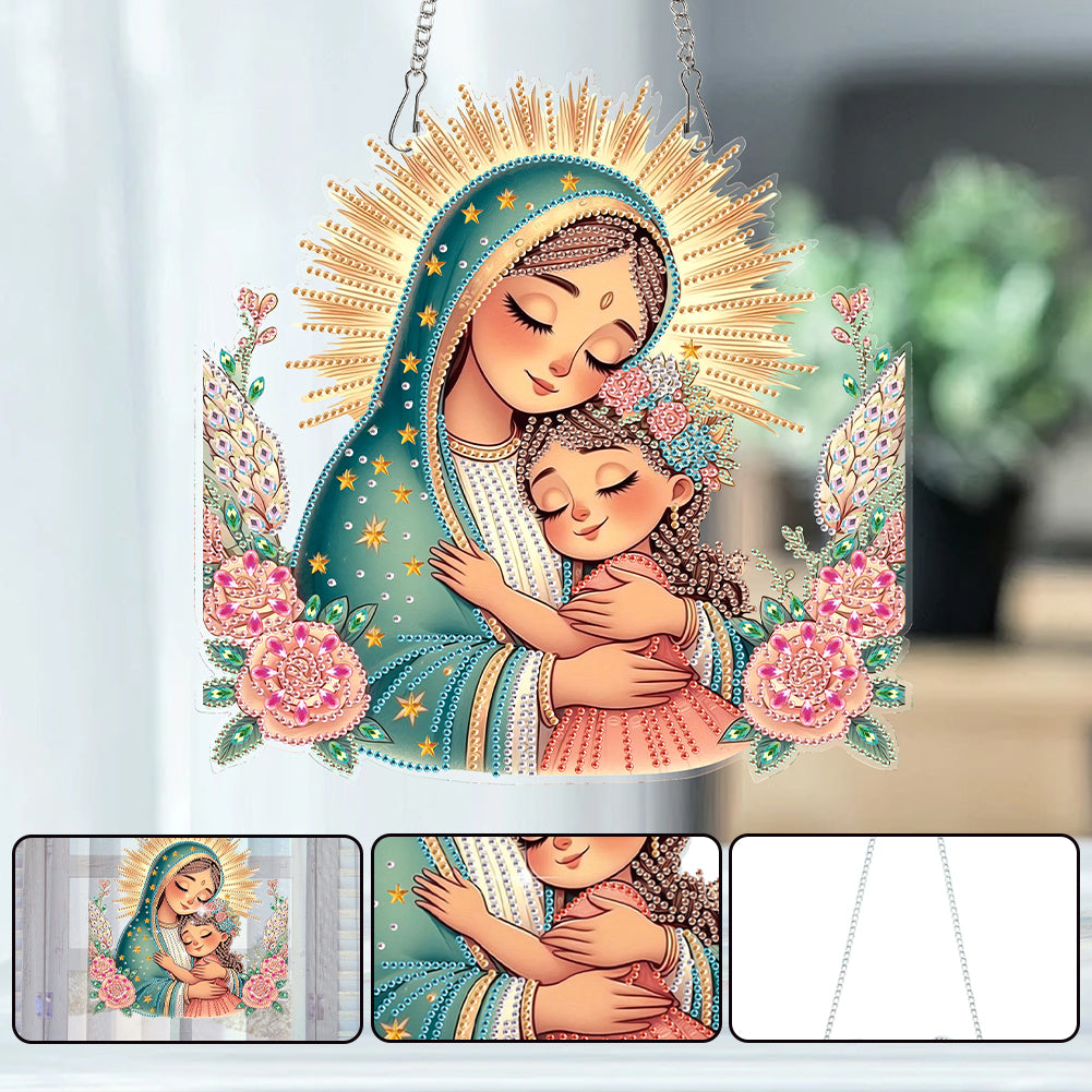 Madonna 2D Flat DIY Diamond Art Pendant Diamond Painting Set Home Decoration