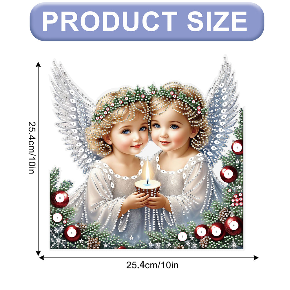 Angel 2D Flat DIY Diamond Art Pendant Diamond Painting Set Home Wall Decoration
