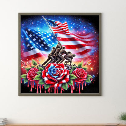 American 250Th Anniversary - Full Round Drill Diamond Painting 40*40CM