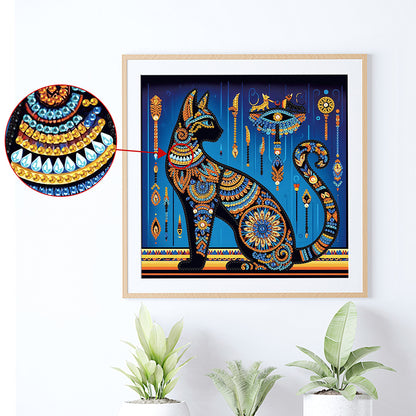 Egyptian Mau - Special Shaped Drill Diamond Painting 30*30CM