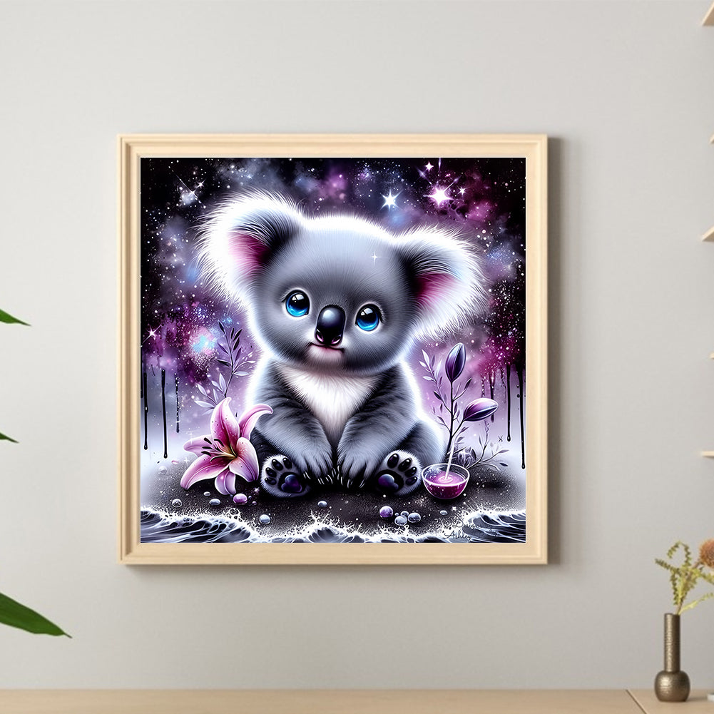 Koala - Full Round Drill Diamond Painting 30*30CM