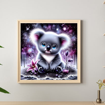 Koala - Full Round Drill Diamond Painting 30*30CM