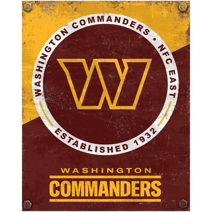 Washington Commanders Nfc - Full Round Drill Diamond Painting 40*50CM