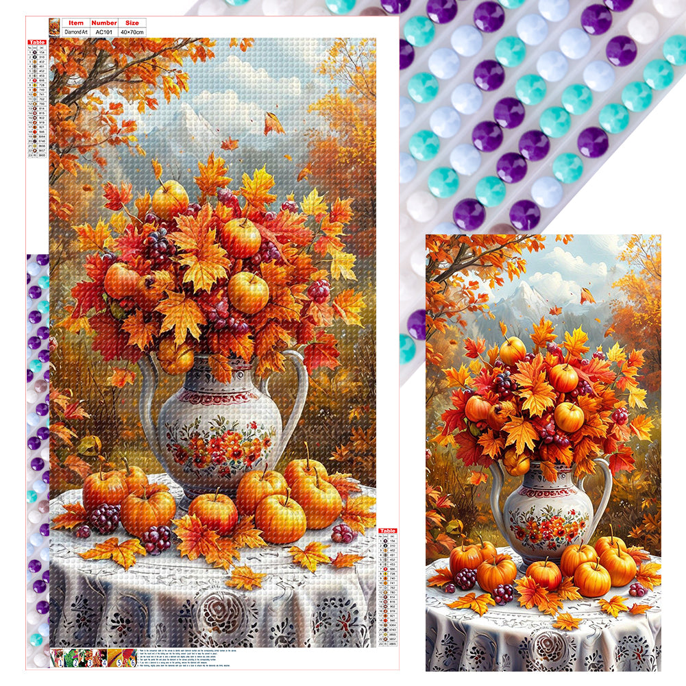 Autumn Bouquet - Full Round Drill Diamond Painting 40*70CM