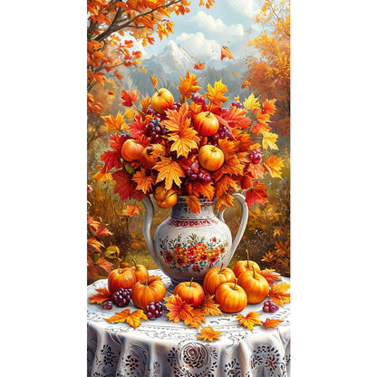 Autumn Bouquet - Full Round Drill Diamond Painting 40*70CM