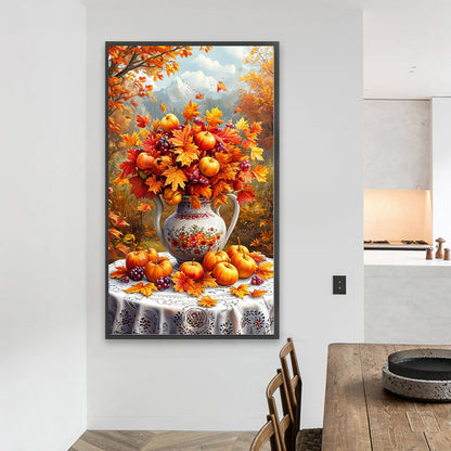 Autumn Bouquet - Full Round Drill Diamond Painting 40*70CM