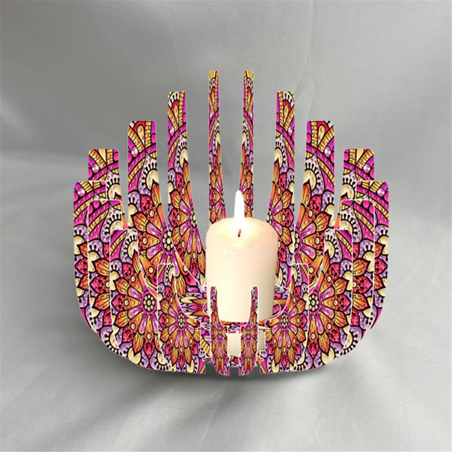 DIY Diamond Art Painting Kits of Candle Holder for Aromatherapy Home Decor