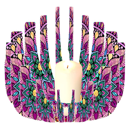 DIY Diamond Art Painting Kits of Candle Holder for Aromatherapy Home Decor