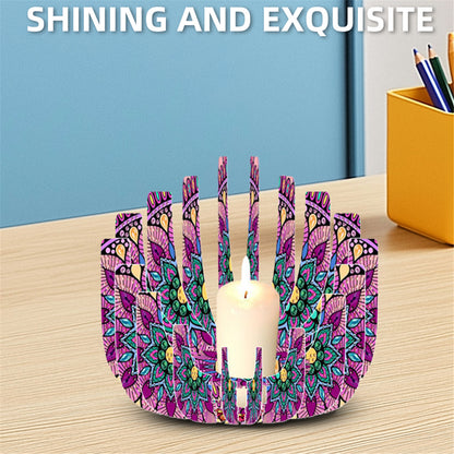DIY Diamond Art Painting Kits of Candle Holder for Aromatherapy Home Decor
