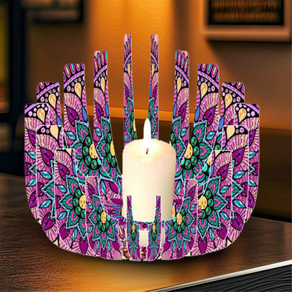 DIY Diamond Art Painting Kits of Candle Holder for Aromatherapy Home Decor